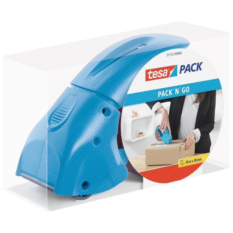 Tesa Dispensador Azul Para Cinta De Empaque - Farmacias Arrocha