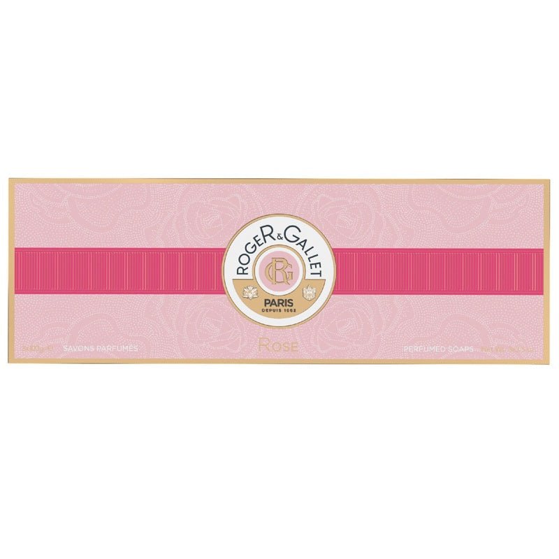 Roger & Gallet Rose Cof Savons 3X100Gr Ng - Farmacias Arrocha